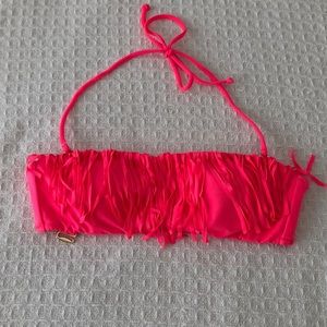 Victoria secrets fringed bikini top